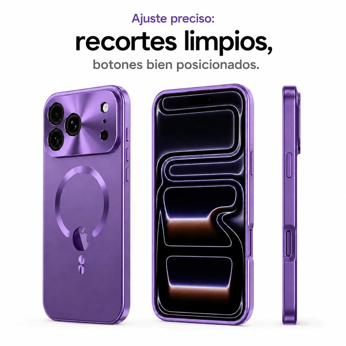 iphone privacy screen case amethyst purple #color_Amethyst Purple