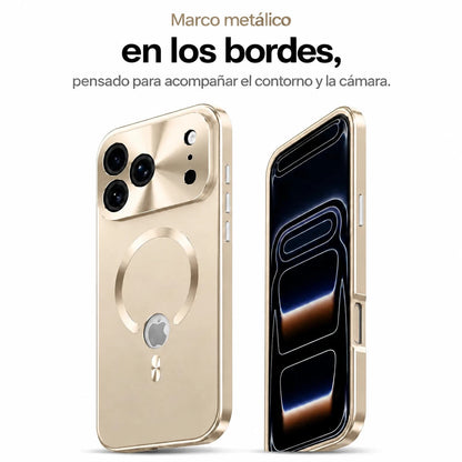iphone case with privacy screen champagne gold #color_Champagne Gold