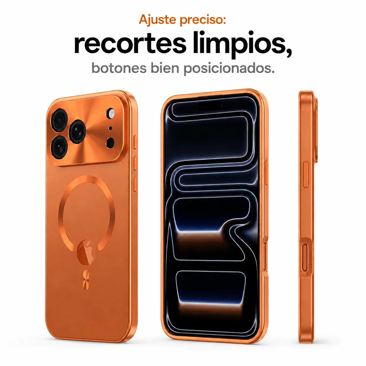 iphone privacy screen case cosmic orange #color_Cosmic Orange