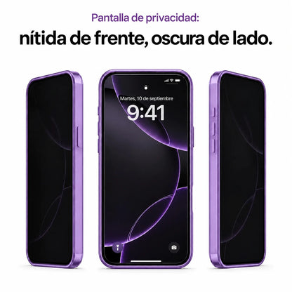 magnetic privacy iphone case amethyst purple #color_Amethyst Purple