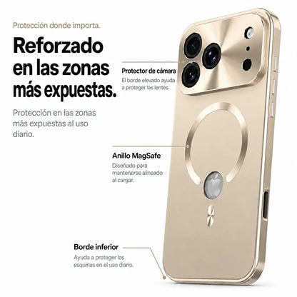 iphone privacy screen case champagne gold #color_Champagne Gold