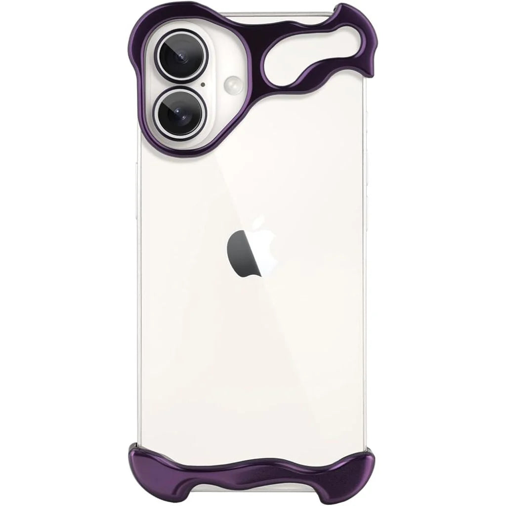 Purple phone bumper case, angled view #color_Lavender Purple