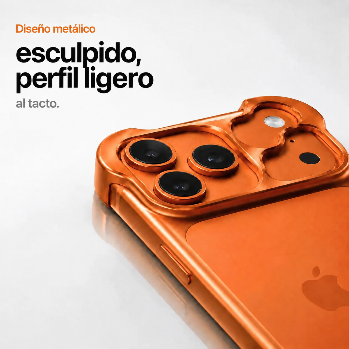 Funda Edge Base TRAZEN, vista frontal, trasera y lateral